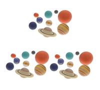 ifundom 3sets Planet Solar System Diorama Educational Toy for Boys and Girls Boys and Girls Space Toys Planets for and