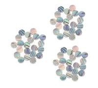 ifundom 3sets Ukulele Practice Abalone Shell Stickers Round Dots for Fretboard Guitar Inlay Durable and Decorative 20pcs*3