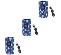 ifundom 3sets USB Bottle Warmer Portable Milk Bottle Warmer for Outdoors Easy Operation