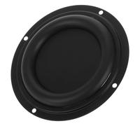 ifundom 4 Inch Bass Speaker Passive Radiator Rubber Vibration Plate Loudspeaker Diaphragm Replacement with Screws for Car Subwoofer Speaker Repair DIY