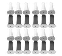 ifundom 40pcs Blank Car Ventilation Clip - Air Conditioner Scent Clip Fragrance Perfume Attachment Metal Vent Decor For Office Home Car Accessories