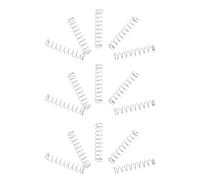 ifundom 40pcs Compressed Pen Springs for Ballpoint Pen Refills 0.4x4x20mm Stainless Steel Tension Springs DIY Office and Craft Use