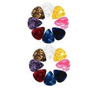 ifundom 40pcs Mixed Color Guitar Picks Thickness Plectrums for Ukulele and Guitar Lightweight and Ultra Thin Design for Comfortable Playing