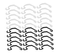 ifundom 40PCS Secure DIY Clips for Rabbit Hamster and Chicken Cages Sturdy Plastic Fasteners for Easy Assembly and Enhanced Pet Safety