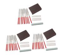 ifundom 42pcs Guitar Repair Tool Kit Grinding Tools for Nut Fret Polishing Versatile Bass Ukulele Maintenance Set Includes Grinding Stone Protector