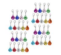 ifundom 45pcs Pet Bells Cartoon Animal Keychains for Dog Cat Collars DIY Crafting Accessories for Outdoor Adventures Home Decoration