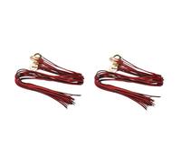 ifundom 48pcs Alloy Guitar Piezo Pickup for Acoustic Ukulele Preamp Coil Pickup for Guitar