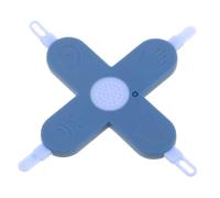 ifundom 4in1 Blue Baby Grooming Tool Ear Wax Remover Nasal Cleaner Cross Shaped Design Safe Gentle Pp Pet Infant Healthcare Kit Essentials for Newborns