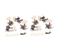ifundom 4pairs Guitar Tuning Pegs Machine Heads Keys Replacement String Tuners for Acoustic Guitar and Ukulele Beginners