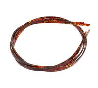 ifundom 4pcs Abs Guitar Binding Purfling Strips for Luthier Projects Edge Inlay for Guitar Ukulele Mandolin and Banjo Repairs Brown