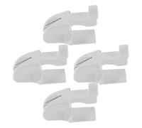 ifundom 4pcs Adjustable Boat Bumper Clips for Dock Bumper Guards Hook Holders Compatible with Various Pontoon Rail Weatherproof Collision Protection for Port and Sea Use