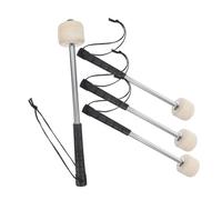 ifundom 4pcs Army Drumsticks Steel Drum Mallets Felt Heads for Precise Sound Ergonomic Design for Enhanced Playing Experience Stage