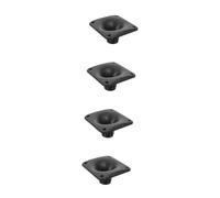ifundom 4pcs Audio Speakers for Stage Portable Horn Speakers Stylish for Performances