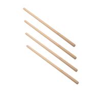 ifundom 4pcs Bamboo Mahjong Ruler Wooden Game for American Mahjong Safe Natural Tile Holders Versatile Accessories for Themed Events Room Decor