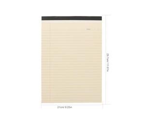 ifundom 4pcs Beige Lined Notepad Paper Tear off Design Portable Legal Pad Memo Notebook Suitable for Planning Notepad and Desk Planner Great Gift for New Year