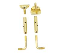 ifundom 4pcs Chinrest Screws for Violin DIY Violin Helping Tools for Fiddle Repair
