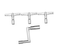 ifundom 4pcs Drum Key Wrench for Hand Drummer Includes Shaped Keys for Easy Drumhead Changes and Tuning Construction for Percussion Instruments
