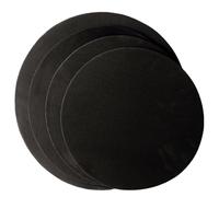 ifundom 4pcs Drum Mat Jazz Drum Mute Pad Foam Lightweight Easy to Install for Personal Use and Practicing at Normal Level