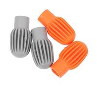 ifundom 4pcs Drum Stick Mute Covers for Silent Drum Professional Protectors Quick Bounce Back for Practice Pad