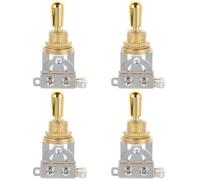 ifundom 4pcs Electric Guitar Way Pickup Metal Toggle for for Practice and Performance