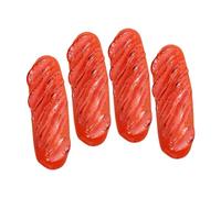 ifundom 4pcs Fake Hot Dog: Simulated Food Props Lifelike Artificial Food Sausage Model for Home Kitchen Display Party Decoration Photography