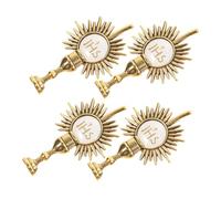 ifundom 4pcs First Communion Religious Lapel Pins Holy Chalice Brooches Catholic Backpack Hat Scarf Accessories