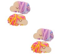 ifundom 4pcs Girls Hair Bow Clip Hanger Wall Hairpin Holder Barrette Display Organizer