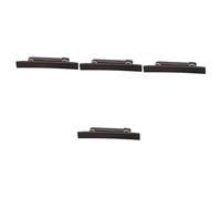 ifundom 4pcs Guitar Bridge for Acoustic Guitar Folk Style Wood Bridge Smooth String Instrument Parts Accessory