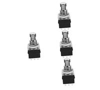 ifundom 4pcs Guitar Effect Pedal Buttons Foot Pedal Footswitch Guitar Footswitch Strong Contacts