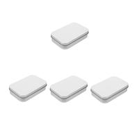 ifundom 4pcs Guitar Pick Carrier Guitar Pick Storage Box Metal Case for Left Handed Storage Holder for Daily Use