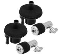 ifundom 4pcs Hi-hat Clutch and Cymbal Seat Holder for Standard Drum Kits Fit with Quick Release Mechanism Enhanced Pedal Feedback and Sound Resonance Compatible with Hi-hat Stand Top