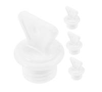 ifundom 4pcs Hot Water Bottle Sealing Cap Rubber Safety Plug Leakproof Filler Stopper for Warm Water Bag Replacement Inner Diameter Use in Bedroom Living