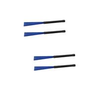 ifundom 4pcs Jazz Drum Brush Drum Stick Nylon Brush for Percussion Instrument Accessories for Drummers and Live Performances