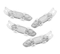 ifundom 4Pcs Magnetic Fishing Lure Hook Keepers Transparent Small Bait Hooks for Sea Fishing Portable Rod Fix Accessories for