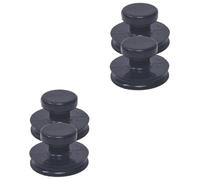 ifundom 4pcs Meditation Bowl Suction Handles for Lifting Suction Cups Tibetan Singing Bowl Attachments for Meditation and Supplies