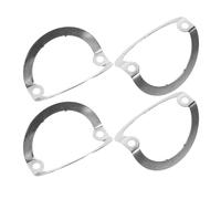 ifundom 4pcs Metal Amplifier Tube Holder Clips for Electronic Tube Amplifiers Seamless Replacement Impact Resistance Shockproof Damper for Audio and Music Studio Use