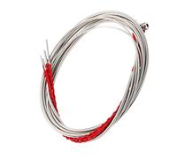 ifundom 4pcs Metal Bass Strings Pack for 4 String Bass Acoustic Replacement Parts Set Suitable and Musicians
