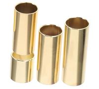 ifundom 4pcs Metal Guitar Slides Electric Slide for Guitarists Country Jazz Blues Acoustic Guitar Fingertip Slider