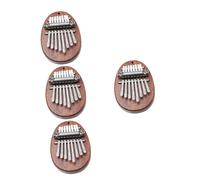 ifundom 4pcs Mini Kalimba Finger Thumb Piano Eight Keys Hand Piano Simple Musical Instrument That Is Portable Kalimba Anywhere