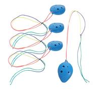 ifundom 4pcs Mini Ocarina for Boys and Girls Beginners Practice Musical Instrument Plastic Portable Safe Material