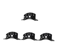 ifundom 4pcs Multifunctional Violin Bridge Repair Template Practical Accessory for Accurate Measurements Easy to Use Luthier Tool for Violins Timbre and Performance