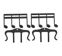 ifundom 4pcs Music Book Clip Metal Music Sheet Holder for Piano Guitar and Violin Compact Page Clamps for Easy Use for Notebooks