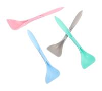 ifundom 4pcs Pet Feeding Spoon Can Spoon Plastic Long Handle for Digging Food and Reaching Bottom and Corners for Cats and Dogs Wet Food