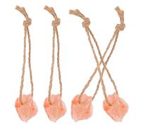 ifundom 4pcs Pink Salt Lick Block for Horses Cows Deer Sheep Goats Rabbits Rich in Minerals Easy to Handle