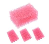 ifundom 4pcs Pink Sponge Makeup Tools for Special Effects, Ultra-realistic Scar Stipple Sponges for Carnival and Theme Party Face Painting