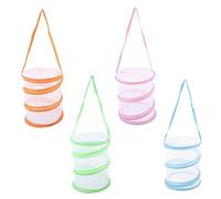 ifundom 4pcs Portable Insect Mesh Cage for Butterfly Observation Lightweight Transparent Design for Outdoor Exploration and Insect for Students