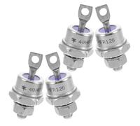 ifundom 4pcs Power Rectifier Diode 40hf120 40hfr120 with Chassis Mount and Spiral Wound Metal Casing for Battery Charger and Industrial Power Supply with Stable Rectifying Performance