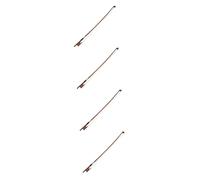 ifundom 4pcs Practical Violin Bow Handmade Wooden Bow Natural Horsetail Hair for Young Violinists Musical Equipment Accessory for Practice and Performance