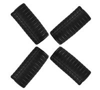 ifundom 4pcs Professional Violin Bow Grip Rubber Musical Instrument Accessory Black Correcting Bow Holding Posture Easy to Carry for Practice of The Violin Instrument