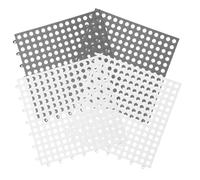 ifundom 4Pcs Rabbit Cage Mats Durable Small Animal Floor Cushions Wear Resistant Foot Pads for Bunnies Guinea Pigs More Cut Splice for Custom Room Bathroom